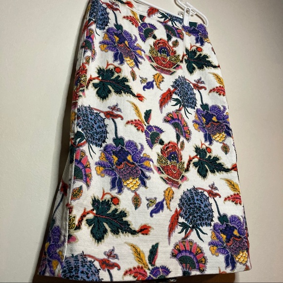 J. Crew Floral Paisley Midi Skirt - Picture 5 of 15